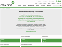 Tablet Screenshot of geraldeve.com